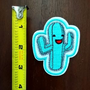3” Sky Blue Cactus Patch
